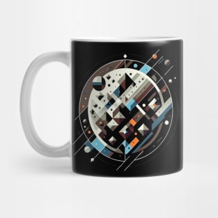 Orbital Odyssey | Geometric Mercury Mission Tee Mug